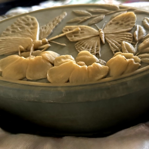 Round Black Storage Box - Picture 3 of 4